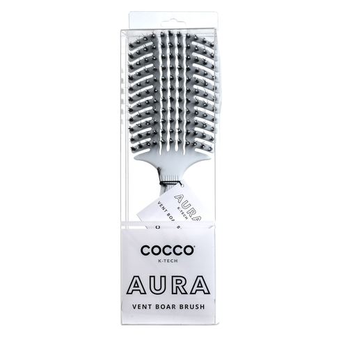 COCCO® Aura Vent Boar Brush (White), view 2