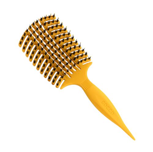 COCCO® Aura Vent Boar Brush (Yellow)