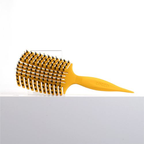 COCCO® Aura Vent Boar Brush (Yellow), view 3