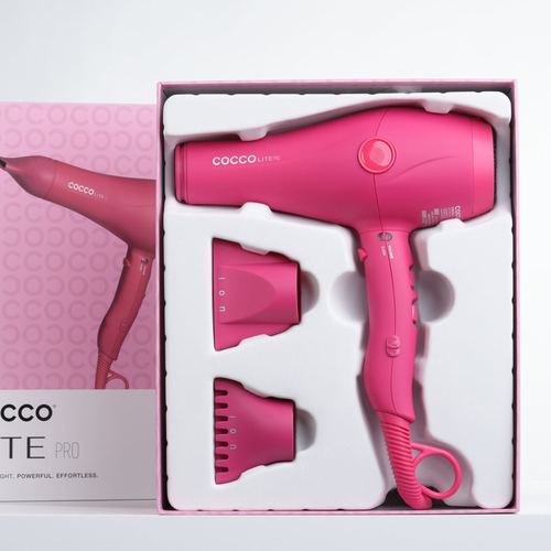 COCCO® Lite Pro XL Hair Dryer (Pink), view 3