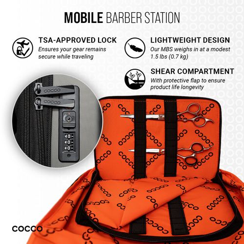 COCCO® Mobile Barber Station (MBS) Backpack, view 8