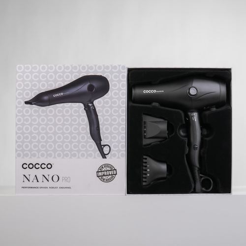 COCCO® Nano Pro Hair Dryer (Black), view 4
