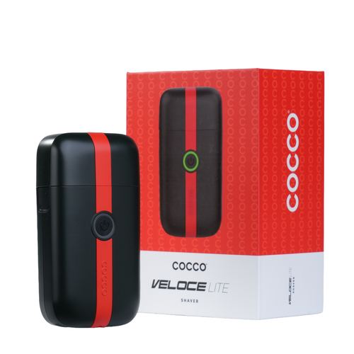 COCCO® Veloce Lite Shaver (Black/Red Stripe), view 6