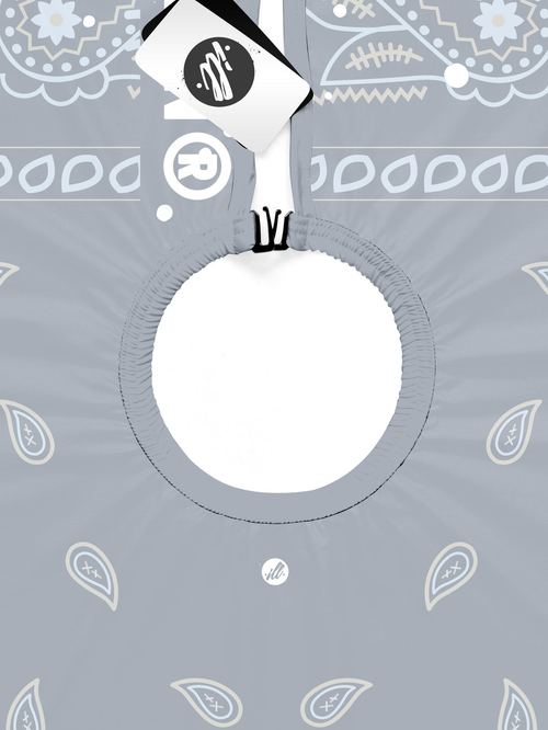 Cool Grey Bandana v2 PRO Cape, view 5