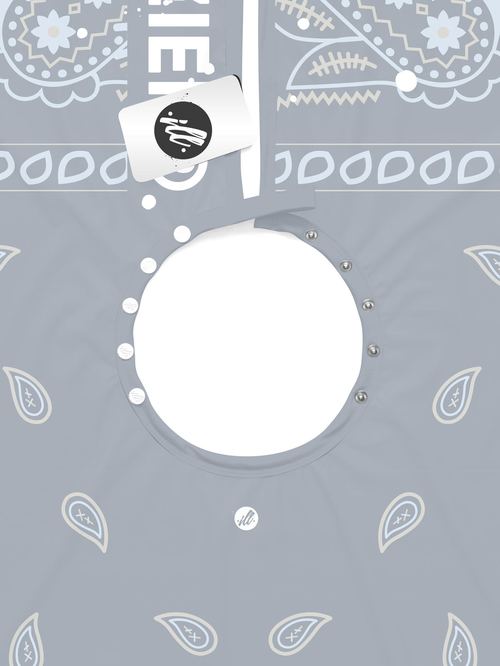 Cool Grey Bandana v2 PRO Cape, view 6
