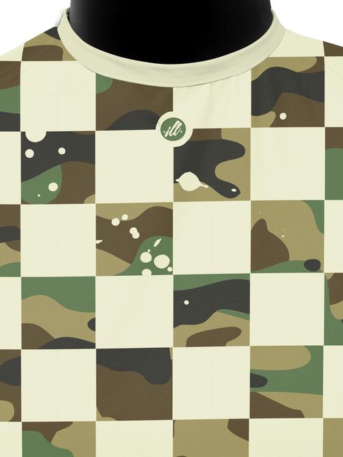 Cream Check-Camo PRO Cape, view 3