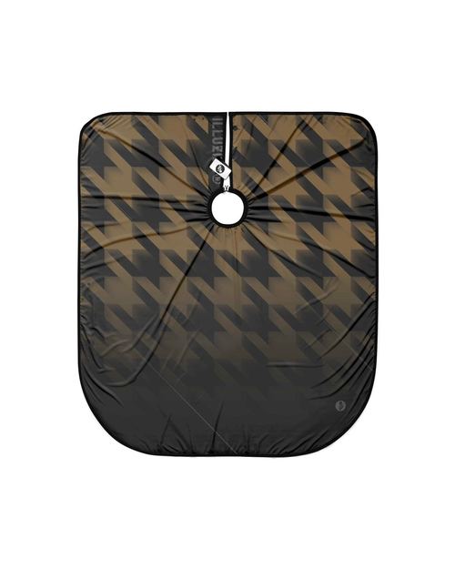 Dark Olive Hounds Tooth PRO Cape, view 3