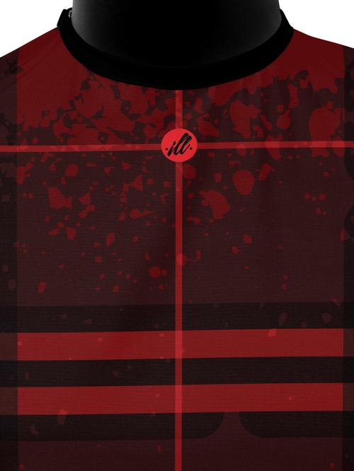 Dark Red Plaid PRO Cape, view 3