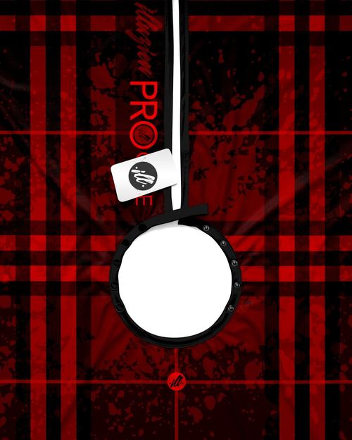 Dark Red Plaid PRO Cape, view 7