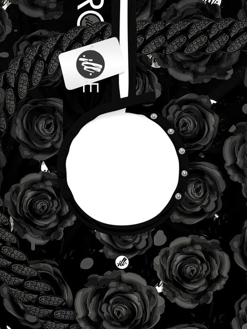 Dead Roses (BLACKOUT) PRO Cape, view 6