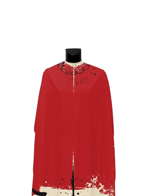 Deep Red Street Canvas PRO Cape, view 2