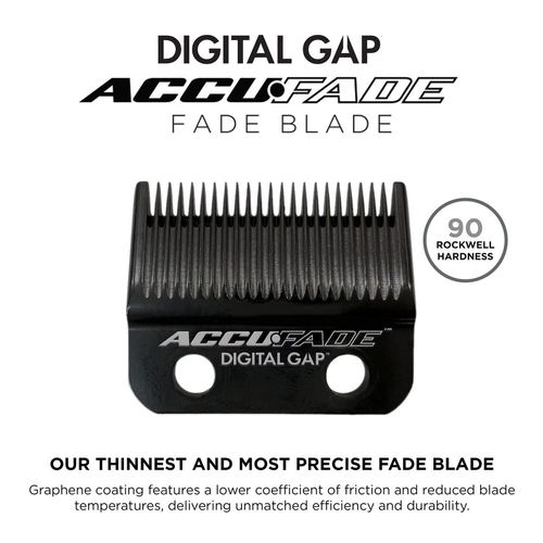 Digital Gap™ Accufade Graphene Fade Clipper Blade, view 4