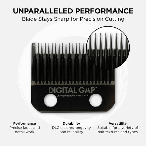 Digital Gap™ Ambassador DLC Taper Clipper Blade, view 3