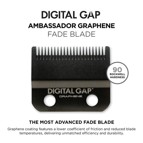 Digital Gap™ Ambassador Graphene Fade Clipper Blade, view 3
