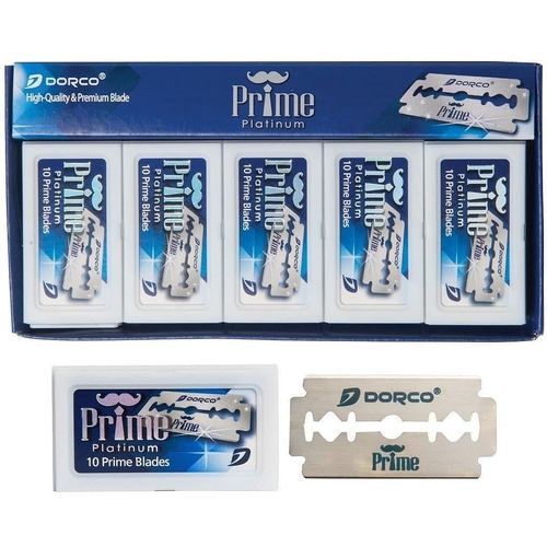 Dorco Prime Platinum Double Edge Blades - 100 Blades, view 2