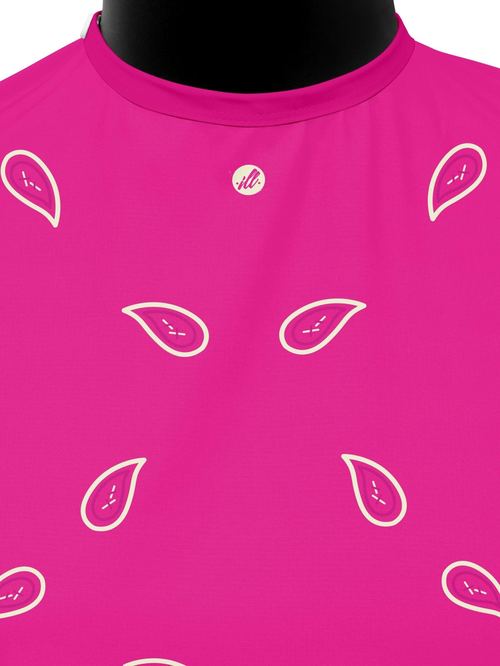 Electric Pink Bandana v2 PRO Cape, view 3