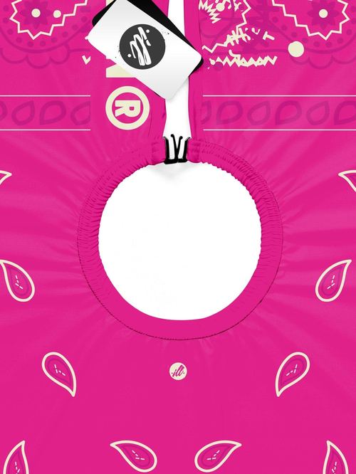 Electric Pink Bandana v2 PRO Cape, view 5