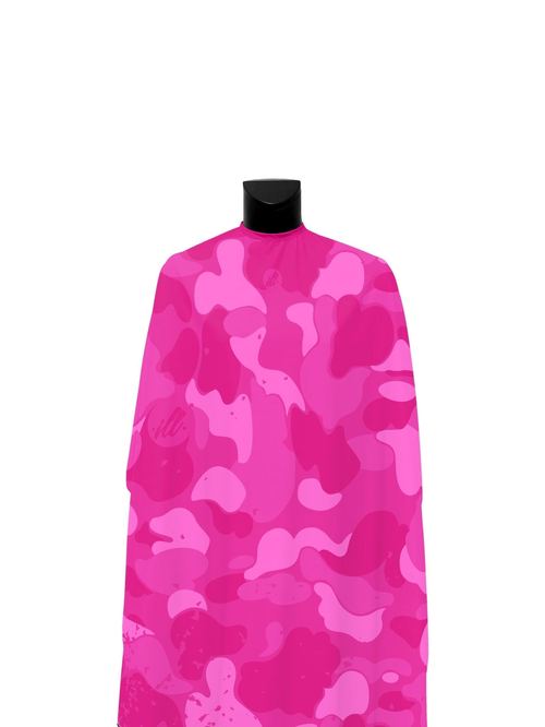 Electric Pink Camo PRO Cape, view 2