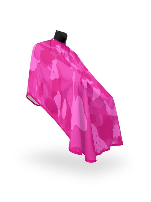 Electric Pink Camo PRO Cape, view 4