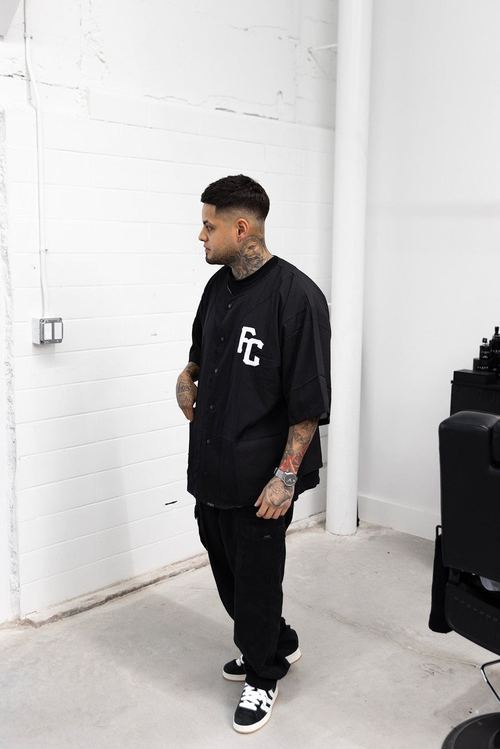 FC Baseball Barber smock, view 5
