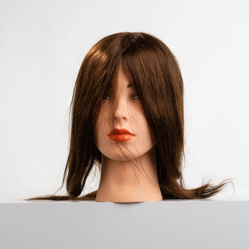 Female Mannequin Head Yuma (Brown Hair)