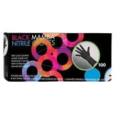 Framar Midnight Mitts Nitrile Gloves - 100 Count, view 2