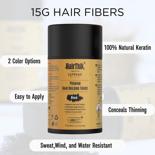 HairThik Hair Fibers - 15 grams, view 7