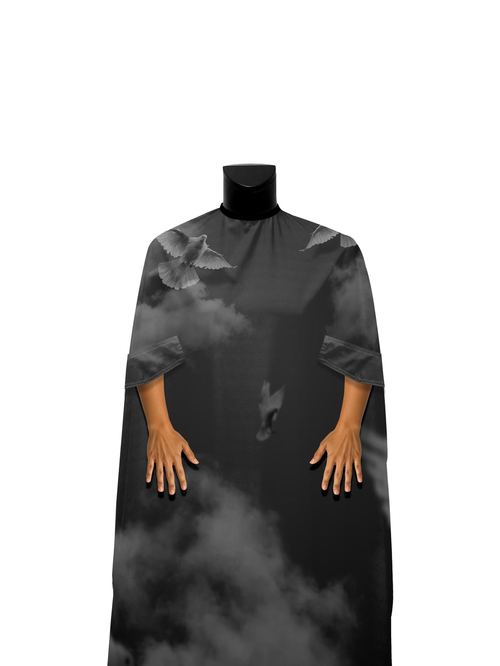 HANDS FREE Black Doves PRO Cape, view 2