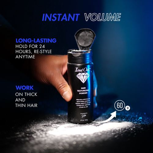 Iced Out Hair Texturizing Powder 2 fl oz, view 2