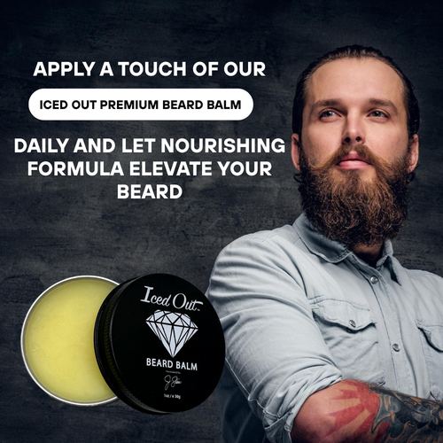 Iced Out Premium Beard Balm 1 oz, view 5