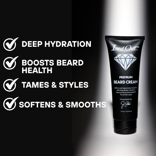 Iced Out Premium Beard Cream 4 fl oz, view 4