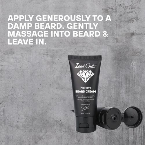 Iced Out Premium Beard Cream 4 fl oz, view 6