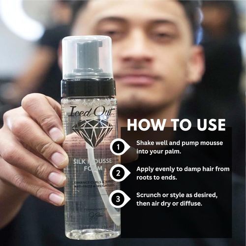 Iced Out Silk Mousse Foam 7.10 fl oz, view 5