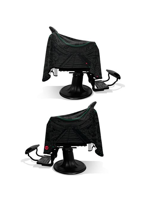Illuzien Aztec Oscuro PRO Cape, view 3