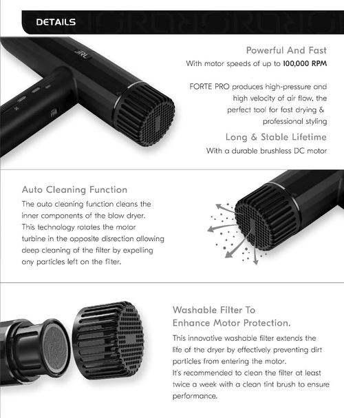 JRL Blow Dryer Forte Pro, view 6