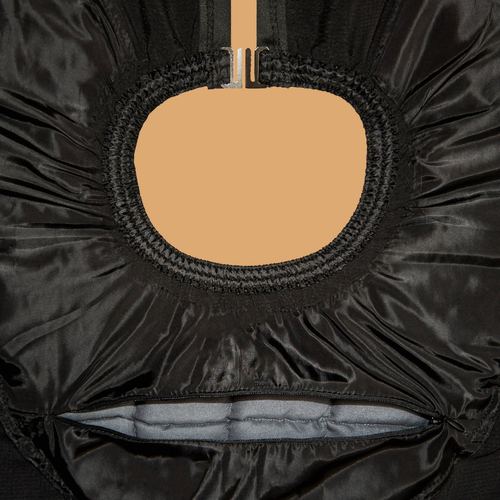 Kids Black 1.5 Pound Weighted Cape, view 3