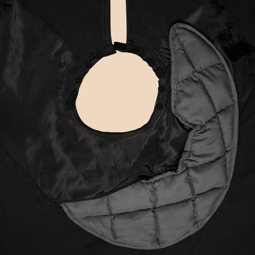 Kids Black 1.5 Pound Weighted Cape, view 4