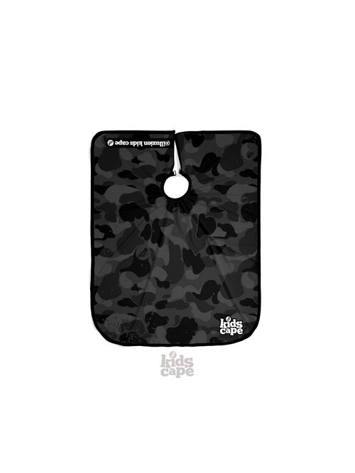 KIDS Camo Black PRO Cape