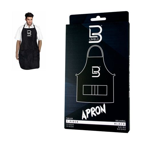 L3VEL3 Apron Black