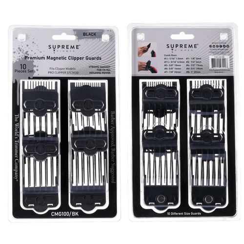 Magnetic/Clip Guards for Clippers (10 piece) CMG100, view 4