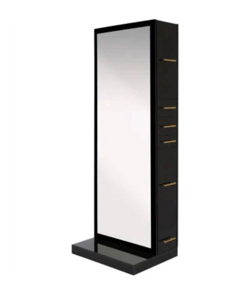 Milan Single Sided Styling Station w/shelf