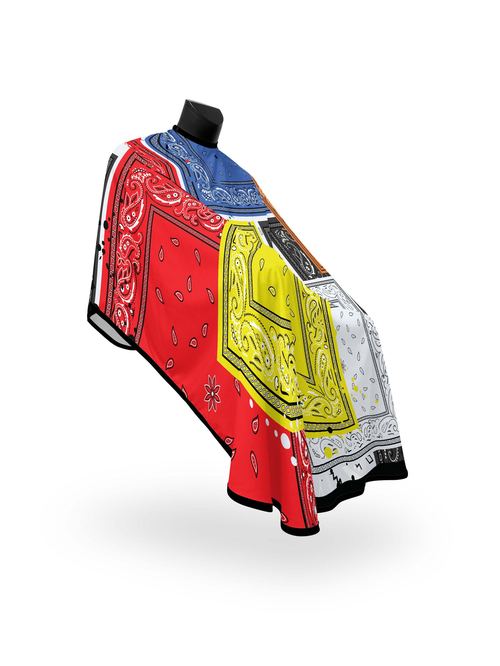 Multicolor Bandana PRO Cape, view 4