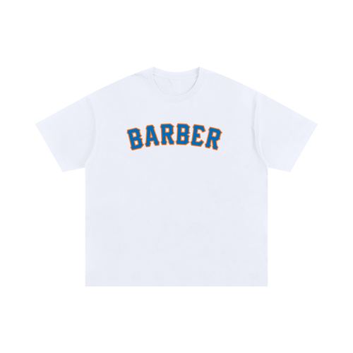 New York Barber Tee - White