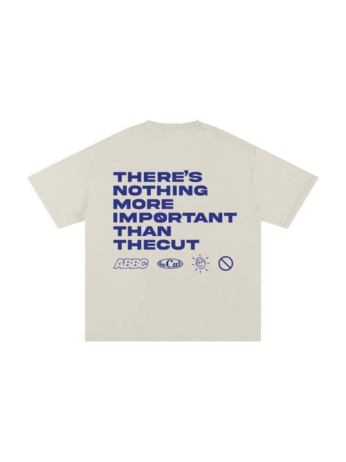Nothing's More Important Tee - Navy
