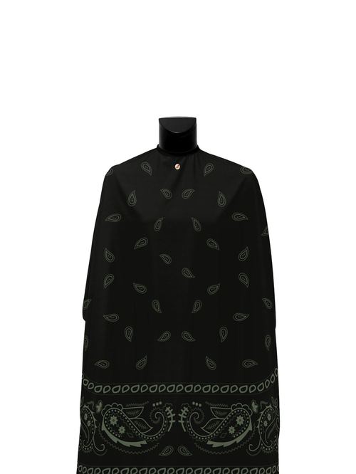 Off-Black & Olive Bandana V2 PRO Cape, view 2