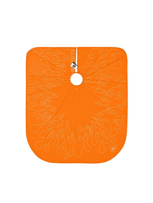 Orange/Sail Outline Flames PRO Cape, view 6