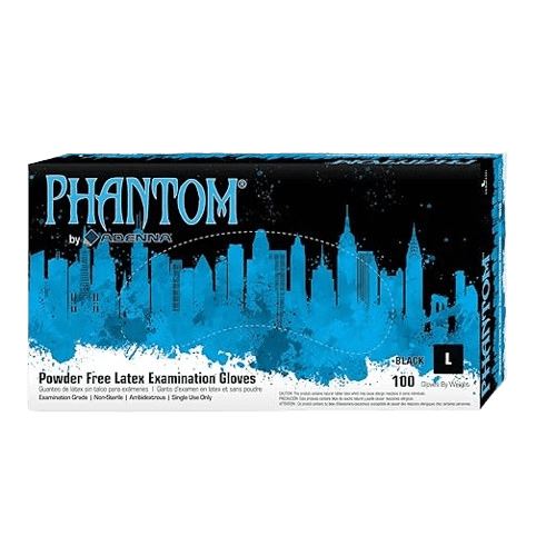 Phantom 6 mil Latex Powder Free Exam Gloves (XS, S, M, L, XL), view 4