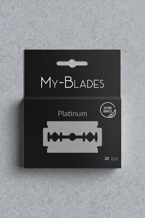 Platinum Double Edge Razor Blades 20pk