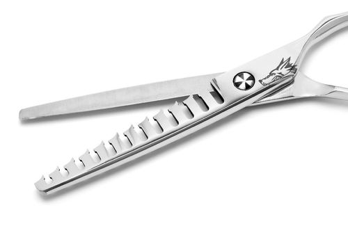 Polished 440c Classic 6-inch 12-Tooth Texturizer, view 2