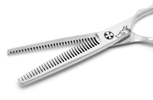 Polished 440c Double-Sided Texturizer 6-inch, view 2